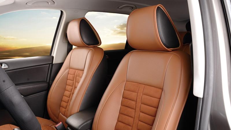 Vehicle interior steam cleaning on a fleet car seat